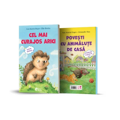 Cel mai curajos arici + Povești cu animăluțe de casă